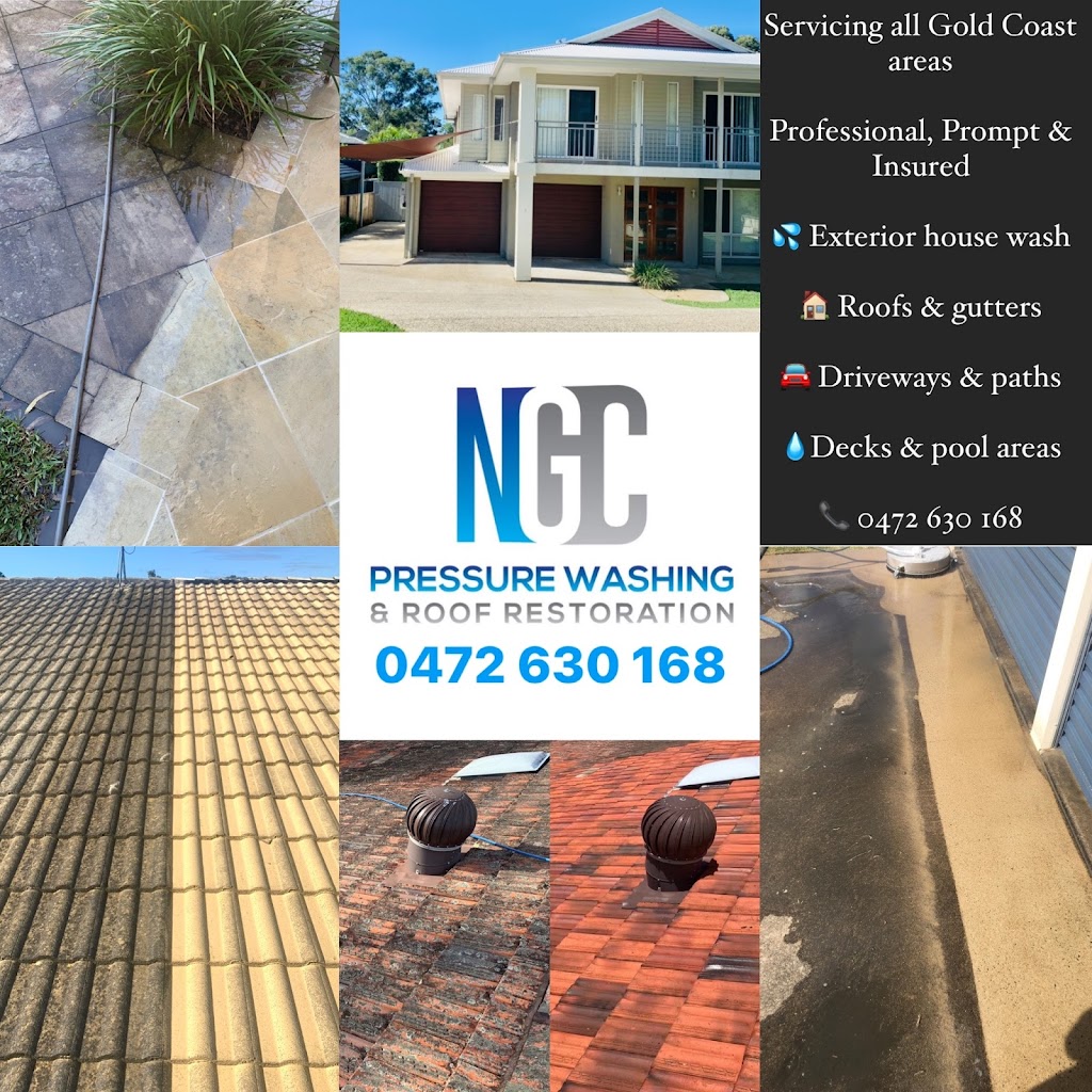 NGC Pressure Washing | 11 Rivina Cct, Coomera QLD 4209, Australia | Phone: 0472 630 168