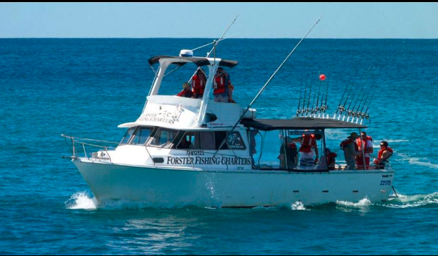 Forster Fishing Charters | Forster Marina, 69-75 Little St, Forster NSW 2428, Australia | Phone: 0409 352 871