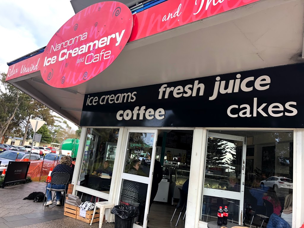 Narooma Ice Creamery Cafe | cafe | 1/46 Princes Hwy, Narooma NSW 2546, Australia | 0244761296 OR +61 2 4476 1296