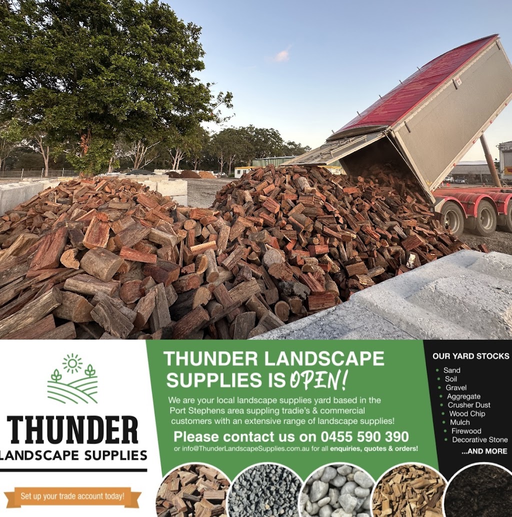 Thunder Landscape Supplies | 450 Masonite Rd, Heatherbrae NSW 2324, Australia | Phone: 0455 590 390
