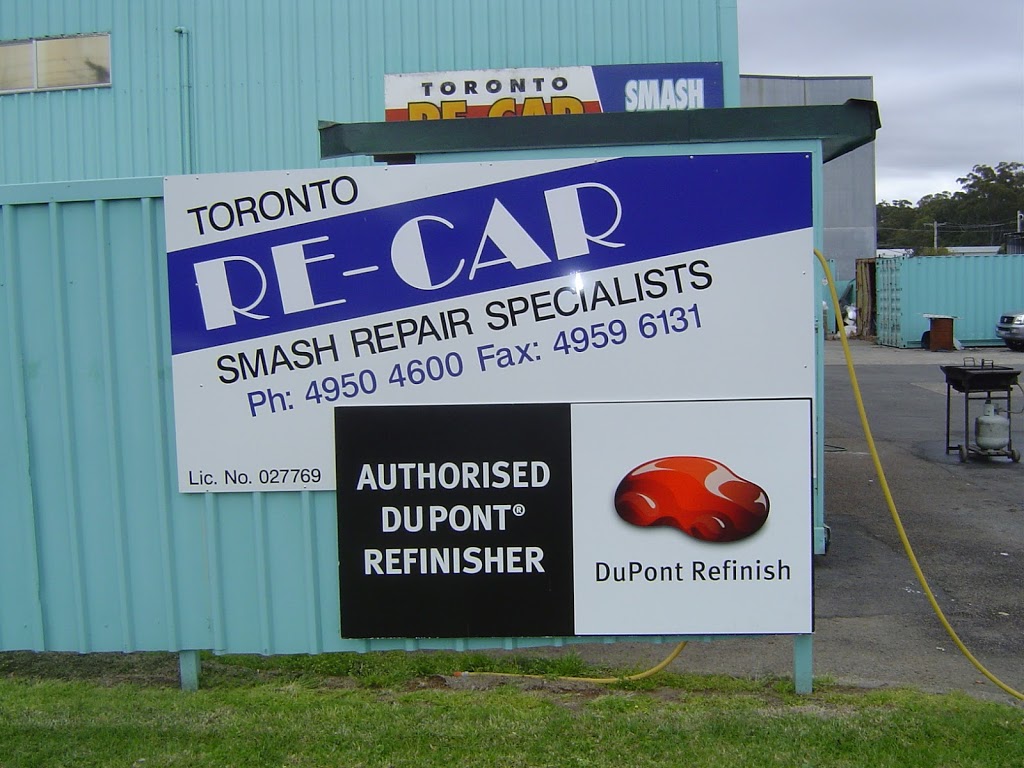 Toronto Re-Car Smash Repairs | 1 Nicholson St, Toronto NSW 2283, Australia | Phone: (02) 4950 4600