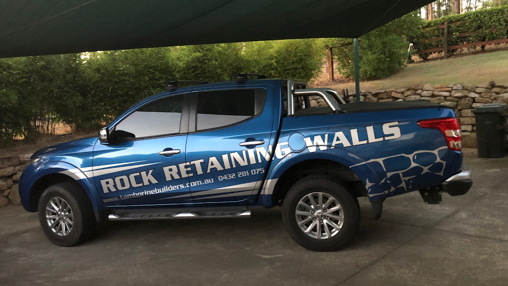 Rock Retaining Walls - Tamborine Builders | 97 Palomino Rd, Tamborine QLD 4270, Australia | Phone: 0432 281 075