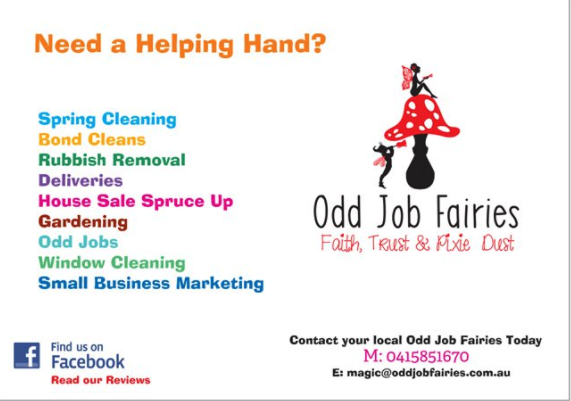 Odd Job Fairies | Mount Nebo Rd, Mount Nebo QLD 4520, Australia | Phone: 0415 851 670