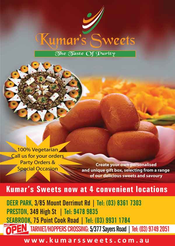 Kumars Sweets Tarneit | store | 5/377 sayers Road Hoppers Crossing, Melbourne VIC 3029, Australia | 0397492051 OR +61 3 9749 2051