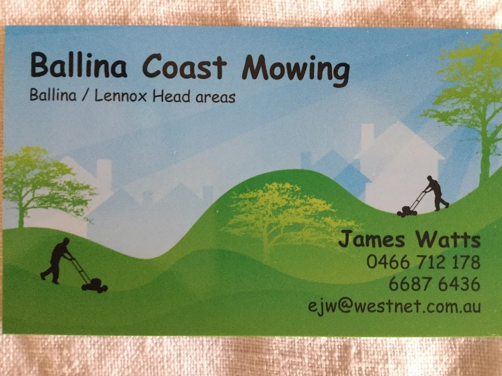 Ballina Coast Mowing | 8 Lakeside Way, Lennox Head NSW 2478, Australia | Phone: 0466 712 178