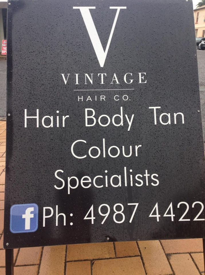Vintage Hair Co | 1/30 King St, Raymond Terrace NSW 2324, Australia | Phone: (02) 4987 4422