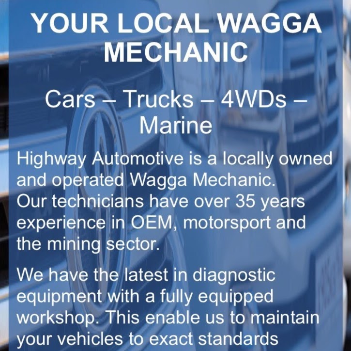 Highway Automotive | car repair | Unit 3/6 Lockyer St, East Wagga Wagga NSW 2650, Australia | 0259710609 OR +61 2 5971 0609