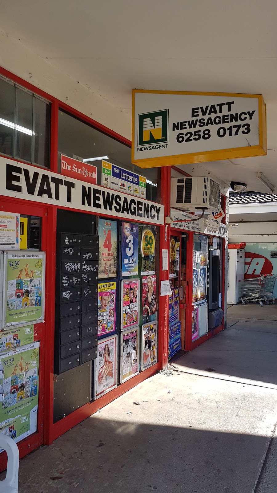 Evatt Newsagency | store | Shop/3 Heydon Pl, Evatt ACT 2617, Australia | 0262580173 OR +61 2 6258 0173