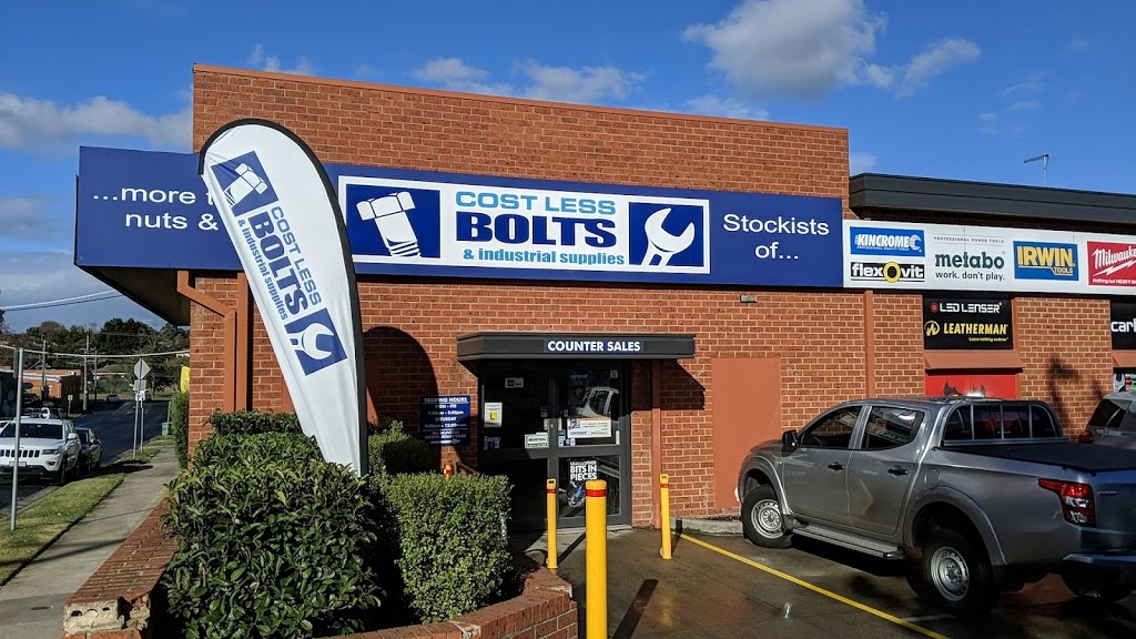 Cost Less Bolts Industrial Supplies (13 Molan St) Opening Hours
