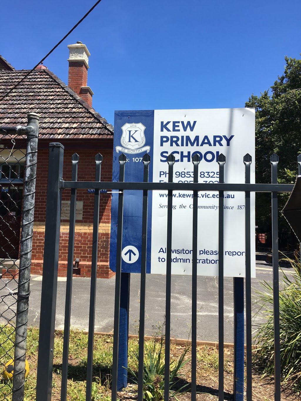 Kew Primary School | school | Peel St, Kew VIC 3101, Australia | 0398538325 OR +61 3 9853 8325