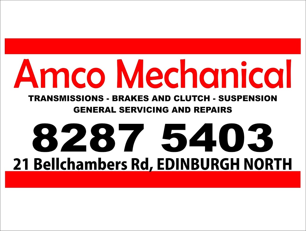 Amco mechanical | 21 Bellchambers Rd, Edinburgh North SA 5113, Australia | Phone: (08) 8287 5403