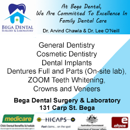 Bega Dental Surgery and Laboratory | 131 Carp St, Bega NSW 2550, Australia | Phone: (02) 6492 1019