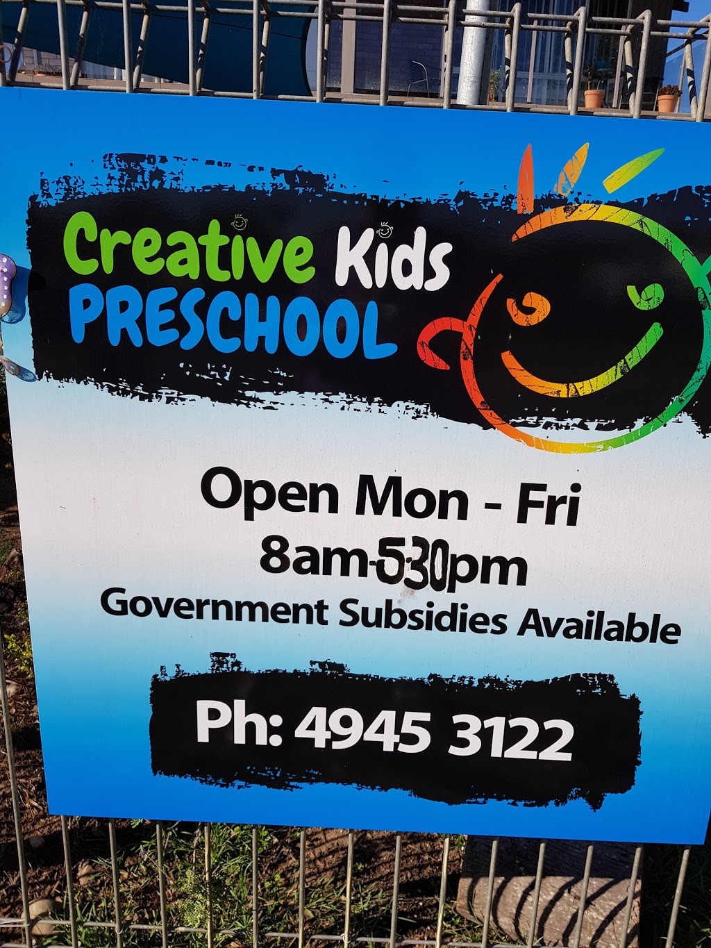 Creative Kids Preschool | 19 Williams St, Belmont South NSW 2280, Australia | Phone: (02) 4945 3122