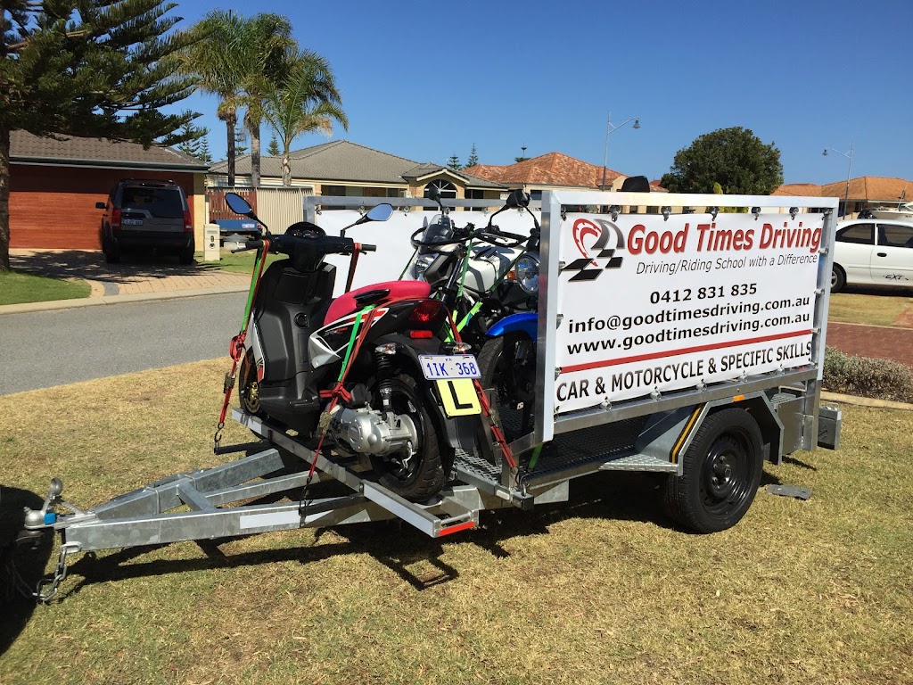 Good Times Driving & Riding Education | 14 Formia Pl, Secret Harbour WA 6173, Australia | Phone: 0412 831 835