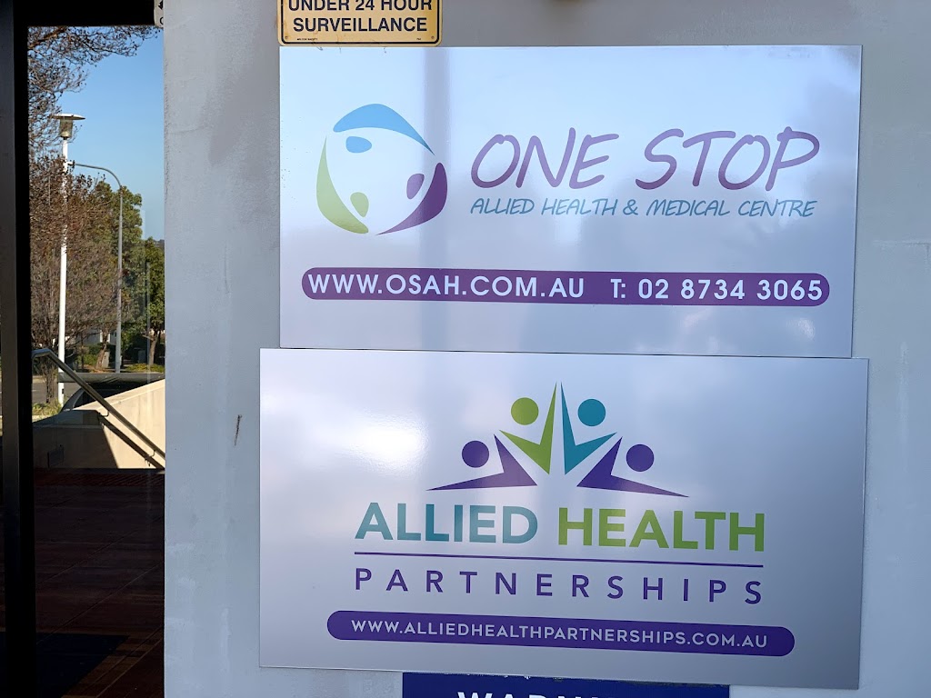 One Stop Allied Health and Medical Centre | 102 Nuwarra Rd, Moorebank NSW 2170, Australia | Phone: (02) 8734 3065