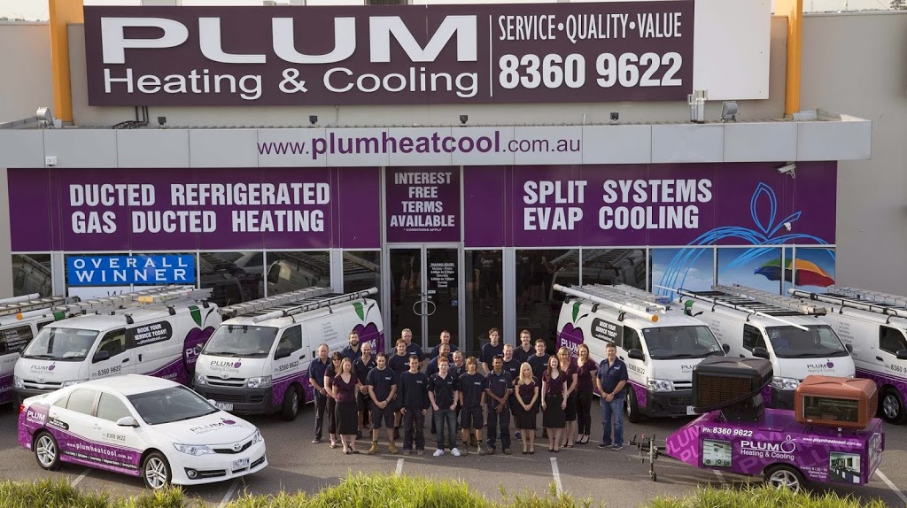 Plum Heating and Cooling | home goods store | 4/22-30 Wallace Ave, Point Cook VIC 3030, Australia | 0383609622 OR +61 3 8360 9622