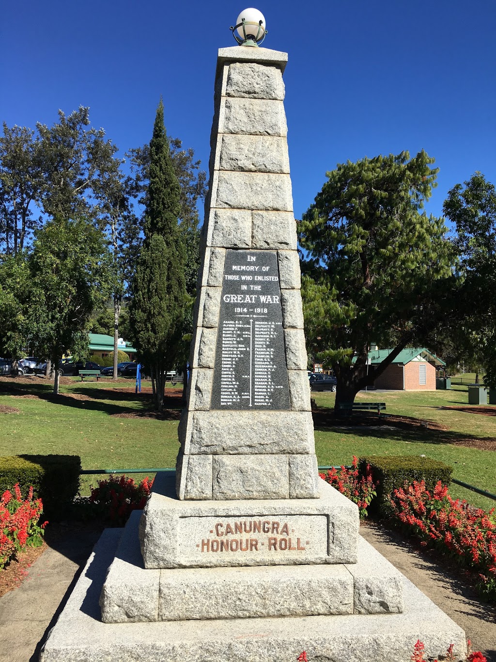 War Memorial | park | Dj Smith Memorial Park 1-3 Kidston St, Canungra QLD 4275, Australia