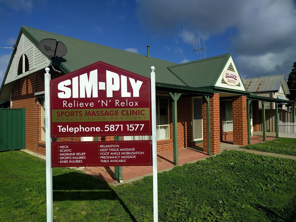 Sim-Ply Massage Therapy |  | 98 Queen St, Cobram VIC 3644, Australia | 0358711577 OR +61 3 5871 1577