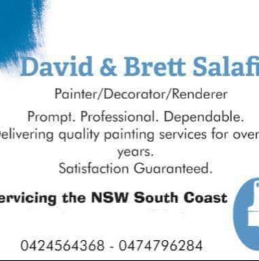 David & brett salafia painters/decorators | 75 deering st ulladulla Kobada ave Lilli pilli, Ulladulla NSW 2536, Australia | Phone: 0424 564 368