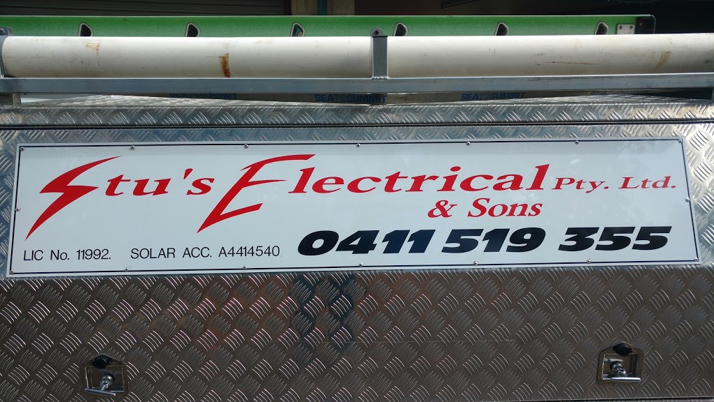 Stus Electrical PTY Ltd. | electrician | 8-10 Figwood Ct, Stockleigh QLD 4280, Australia | 0411519355 OR +61 411 519 355