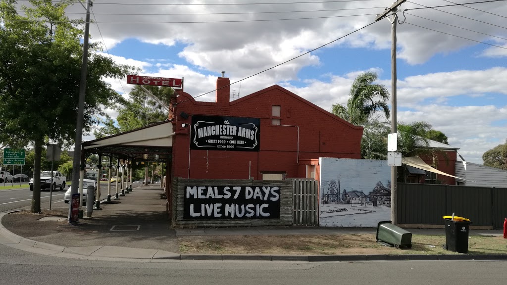 Manchester Arms Hotel | lodging | 136 Eaglehawk Rd, Long Gully VIC 3550, Australia | 0354432609 OR +61 3 5443 2609