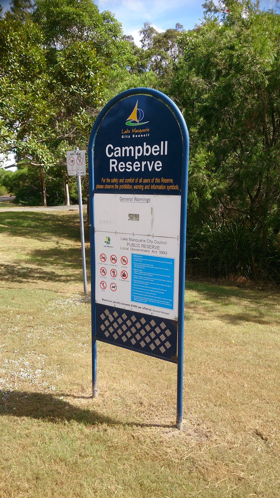 Campbell Reserve | 3 Rosewood Cl, Garden Suburb NSW 2289, Australia