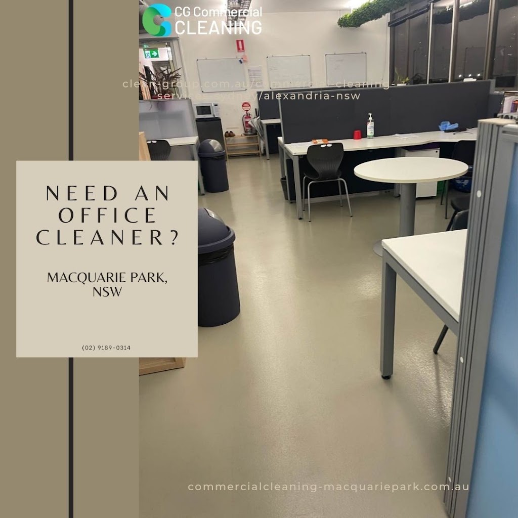 CG Commercial Cleaning - Office Cleaning Sydney | 1 Talavera Rd, Macquarie Park NSW 2113, Australia | Phone: (02) 9189 0314