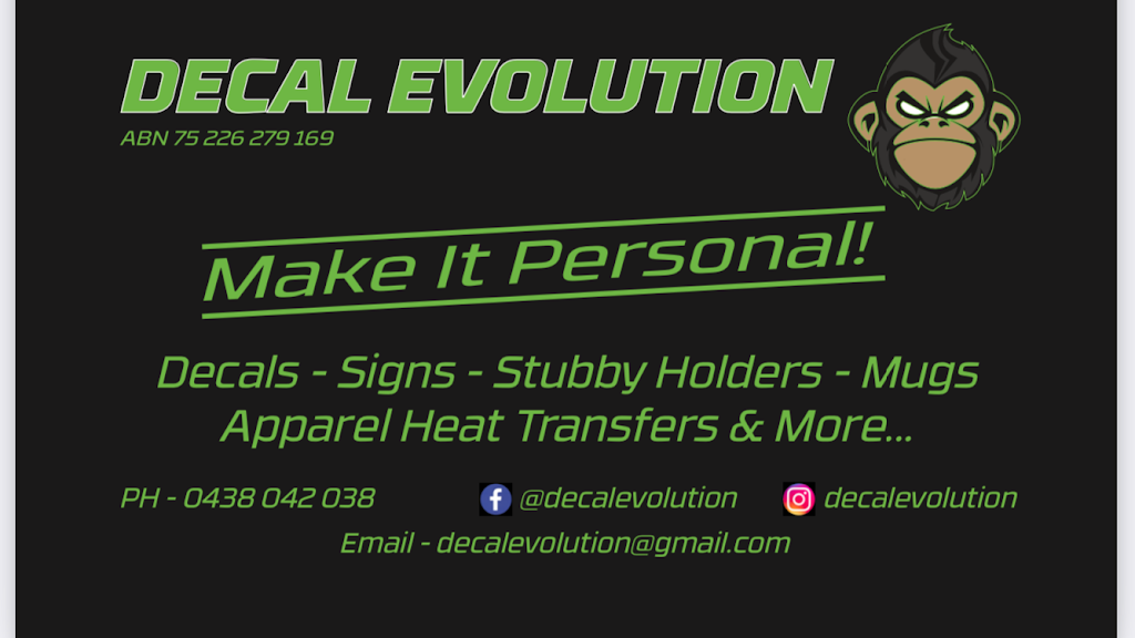 Decal Evolution | store | 33B Mill St, Horsham VIC 3400, Australia | 0438042038 OR +61 438 042 038