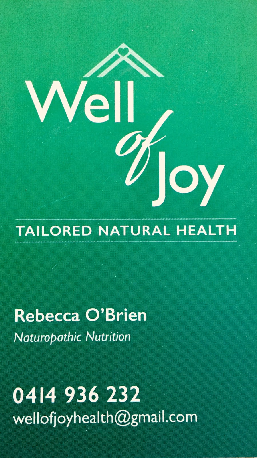 Bec OBrien- Well Of Joy | health | 22 Undara Ave, Buddina QLD 4575, Australia | 0414936232 OR +61 414 936 232