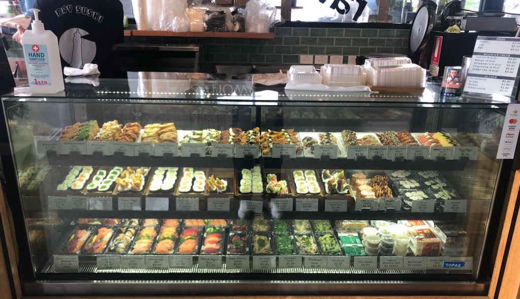 Bay Sushi | meal takeaway | Australia, New South Wales, Byron Bay, 114 K1A Mercato on byron 108