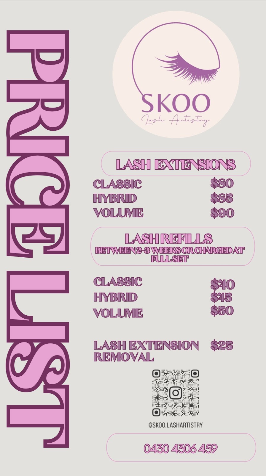 SKOO.lashartistry | 17 North Gateway, Coldstream VIC 3770, Australia | Phone: 0430 436 459