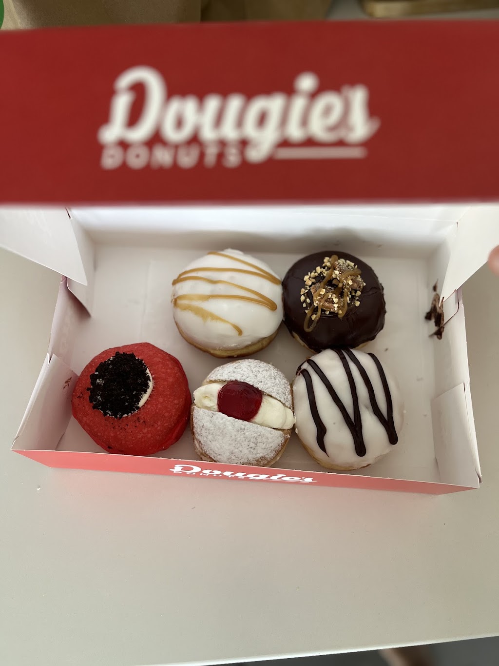 Dougies Donuts Pimpama | Shopping Centre, Kiosk 3/102 Pimpama Jacobs Well Rd, Pimpama QLD 4209, Australia | Phone: 0422 388 948