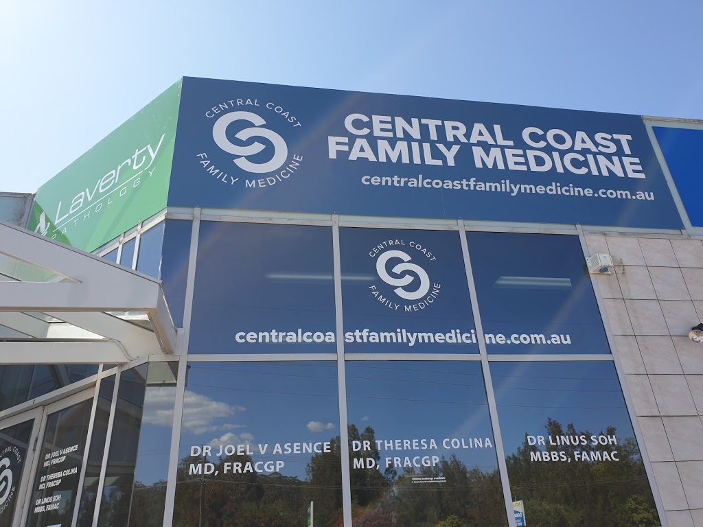 Central Coast Family Medicine | doctor | 2/17 Anzac Rd, Tuggerah NSW 2259, Australia | 0243518777 OR +61 2 4351 8777