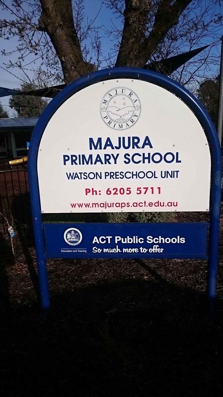 Majura Primary School - Watson Preschool Unit | school | 60 Knox St, Watson ACT 2602, Australia | 0262056605 OR +61 2 6205 6605