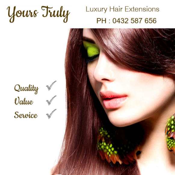 Yours Truly Hair Extensions Supplies | hair care | 33 E Quay Dr, Biggera Waters QLD 4216, Australia | 0416653682 OR +61 416 653 682