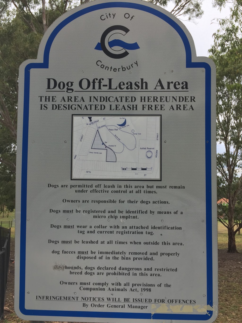 Canterbury Dog park | 30 Trevenar St, Ashbury NSW 2193, Australia | Phone: (02) 9716 1800