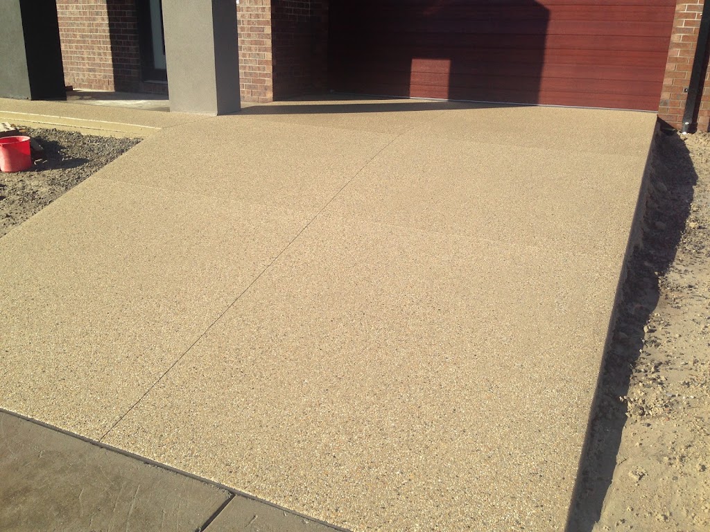 Exposed aggregate Concrete | 69 Heany Park Rd, Rowville VIC 3178, Australia | Phone: (03) 9764 3133