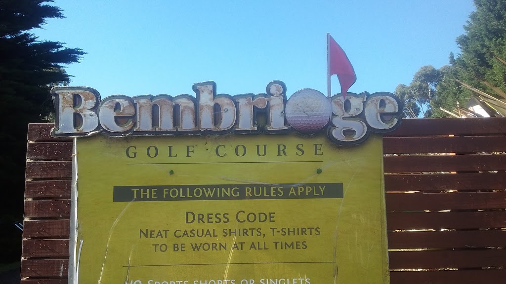 Bembridge Golf Course | cafe | 125 Tyabb-Tooradin Rd, Somerville VIC 3912, Australia | 0359786215 OR +61 3 5978 6215