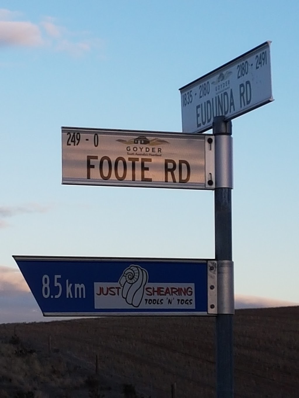 Footeside Farm |  | Truro-Eudunda Rd, Eudunda SA 5374, Australia | 0427811373 OR +61 427 811 373