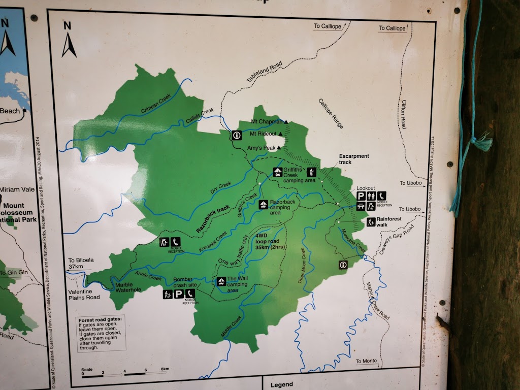 Kroombit Tops National Park Information Board | Unnamed Road, Cania QLD 4630, Australia