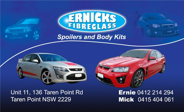 ernicks fibreglass | 11/136 Taren Point Rd, Taren Point NSW 2229, Australia | Phone: 0412 214 294