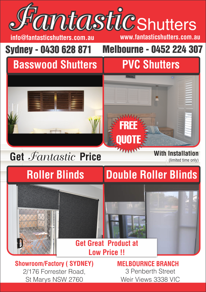 Fantastic blinds Melbourne | store | 3 Penberth Street, Melton South VIC 3338, Australia | 0452224307 OR +61 452 224 307