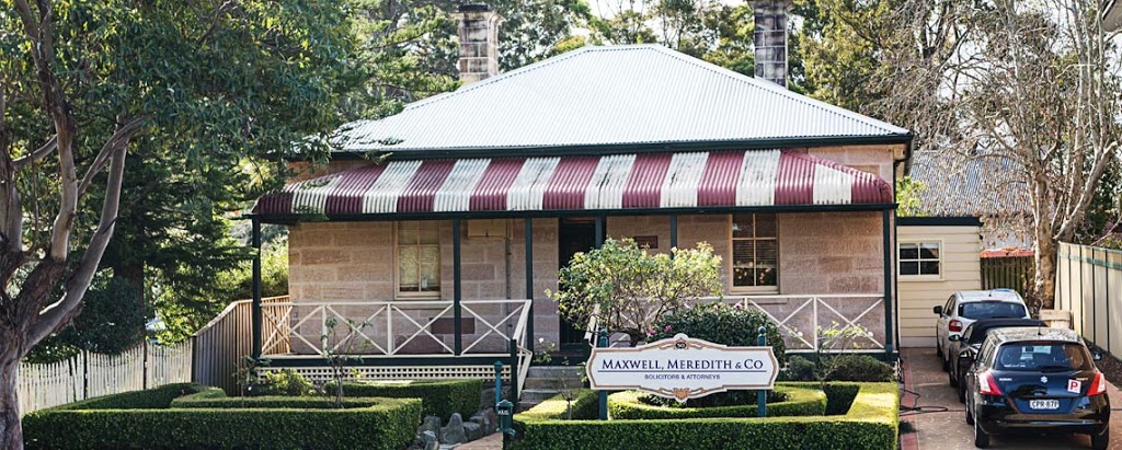 Maxwell, Meredith & Co | lawyer | 50 Gladesville Rd, Hunters Hill NSW 2110, Australia | 0298178511 OR +61 2 9817 8511