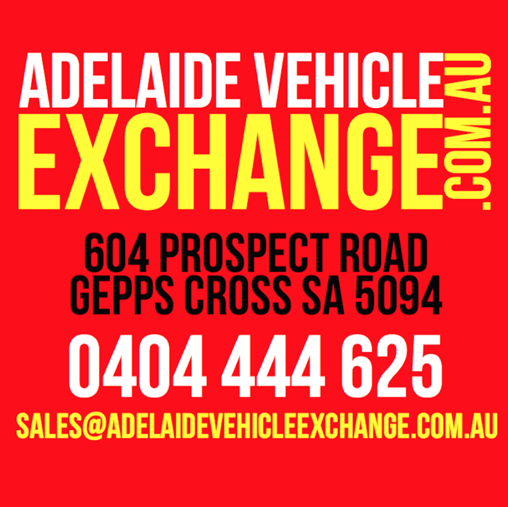 Adelaide Vehicle Exchange | car dealer | 604 Prospect Rd, Gepps Cross SA 5094, Australia | 0404444625 OR +61 404 444 625