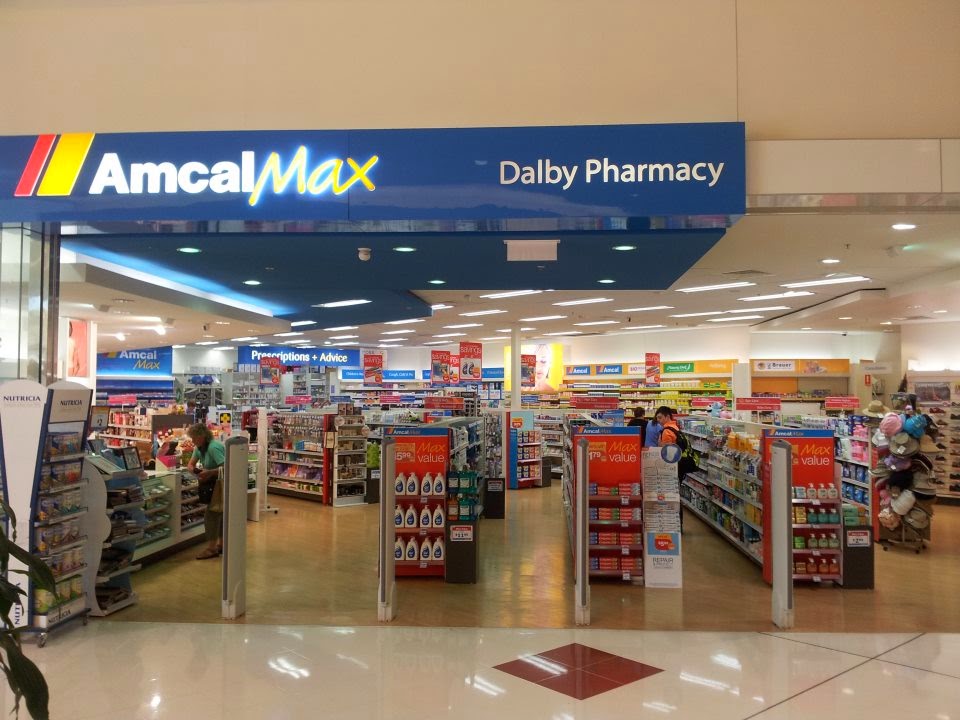 Amcal+ Dalby Pharmacy | pharmacy | 22/17 Cunningham Street Dalby Shoppingworld, Dalby QLD 4405, Australia | 0746622777 OR +61 7 4662 2777