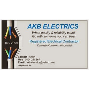 AKB ELECTRICS | Craigieburn VIC 3064, Australia | Phone: 0404 251 667