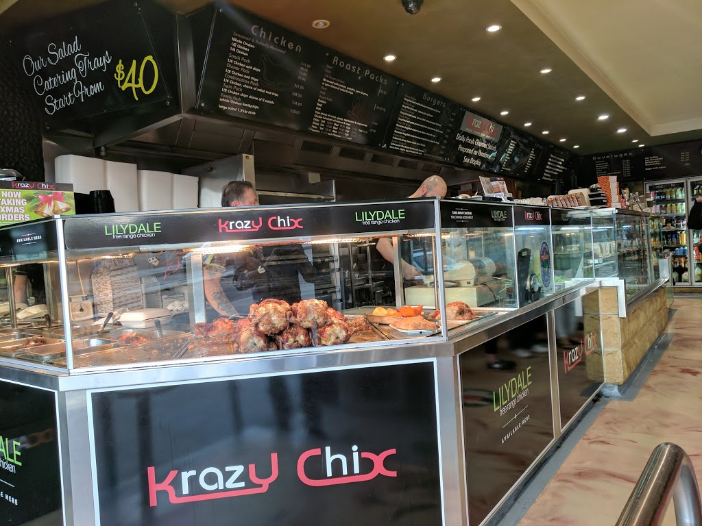 Krazy Chix Main Food Bar Malabar | restaurant | 3/1214 Anzac Parade, Malabar NSW 2036, Australia | 0296614338 OR +61 2 9661 4338