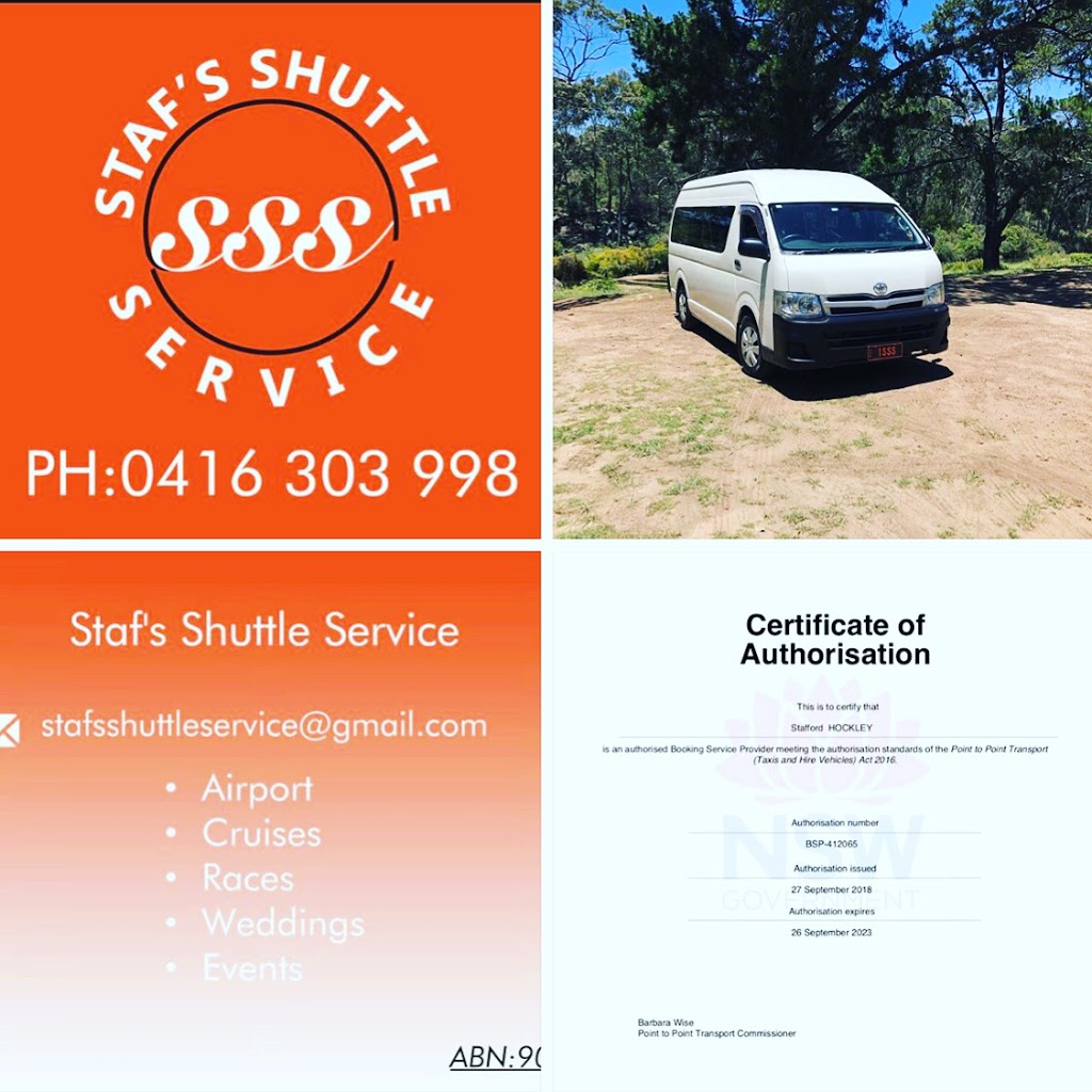 Staf’s shuttle service | Stirling Dr, Wilton NSW 2571, Australia | Phone: 0416 303 998