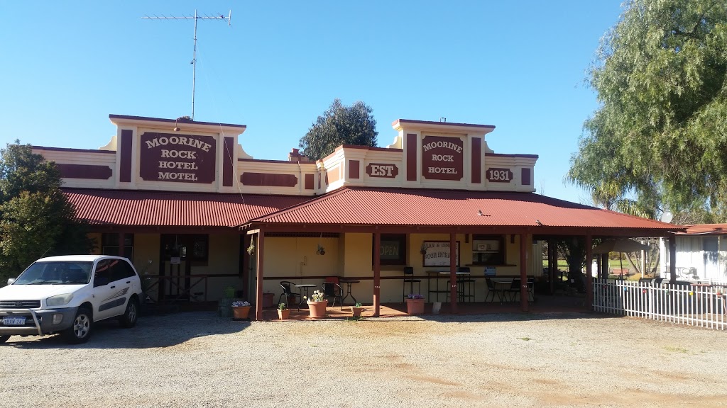 Moorine Rock Hotel Motel | lodging | 58 McInnes St, Moorine Rock WA 6425, Australia | 0890491235 OR +61 8 9049 1235