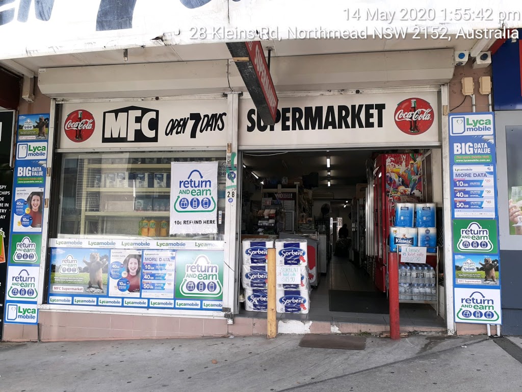 MFC Food Stores Northmead | 28 Kleins Rd, Northmead NSW 2152, Australia | Phone: (02) 9630 3794